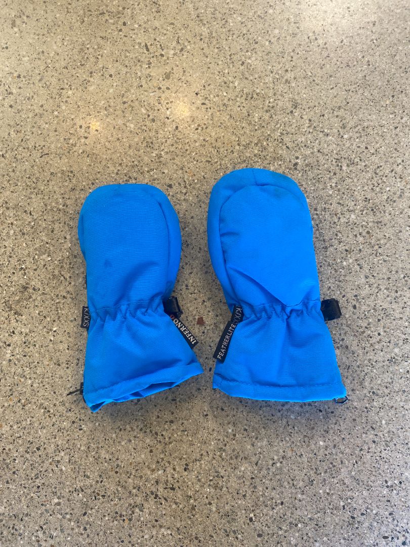 Blue Infantino Baby Snow Mittens, 0-2Y