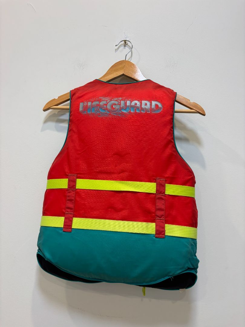 Red/Teal Step One Lifeguard Adult Buoyancy Vest, XL (40 kg+)