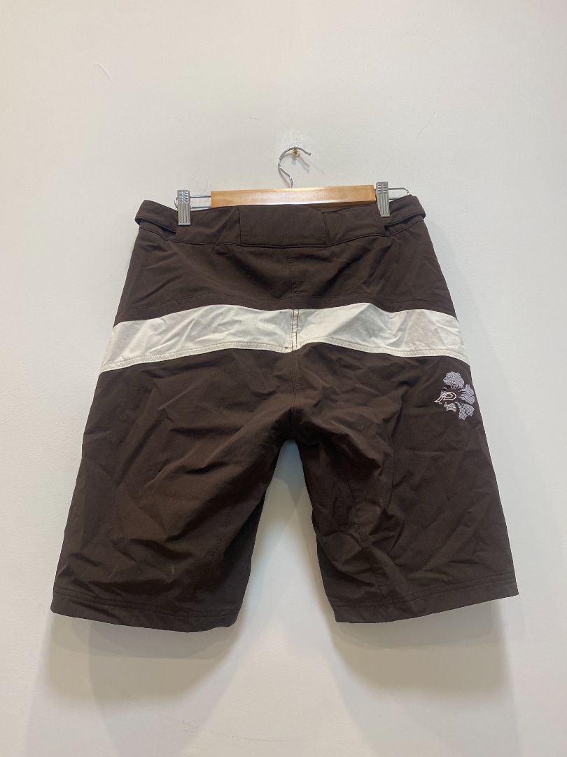 Brown Protective MTB Shorts, 38