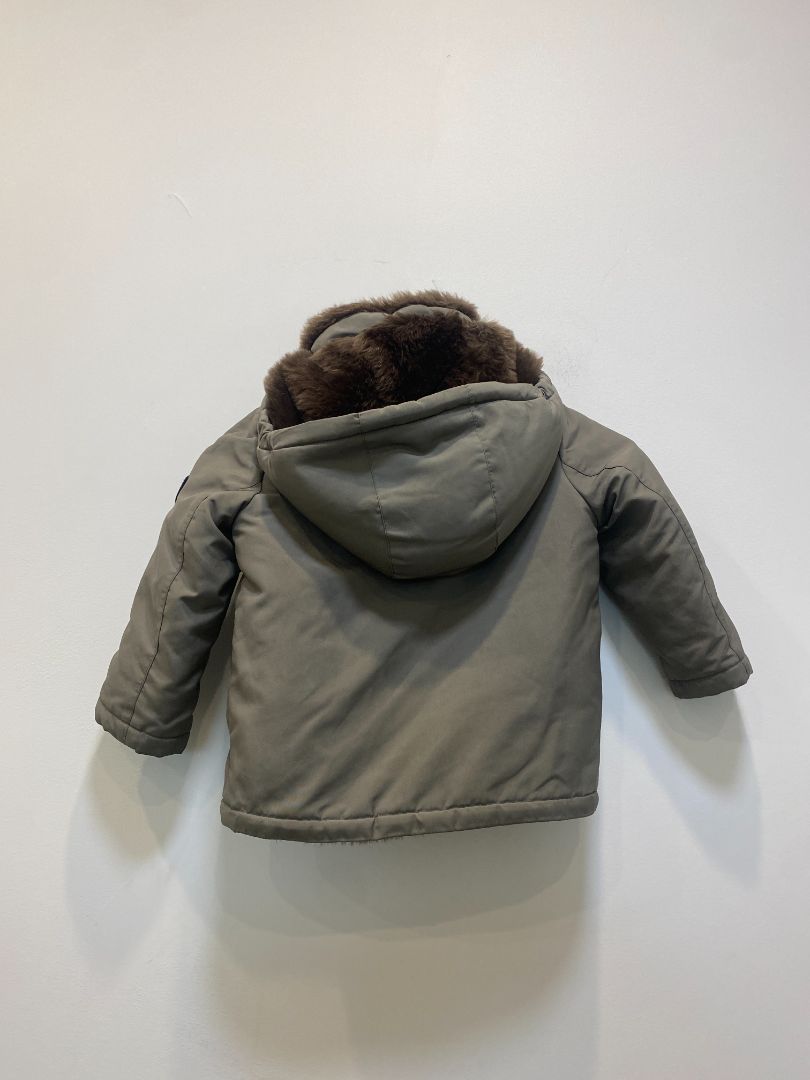 Green Bonpoint Kids Parka, 8