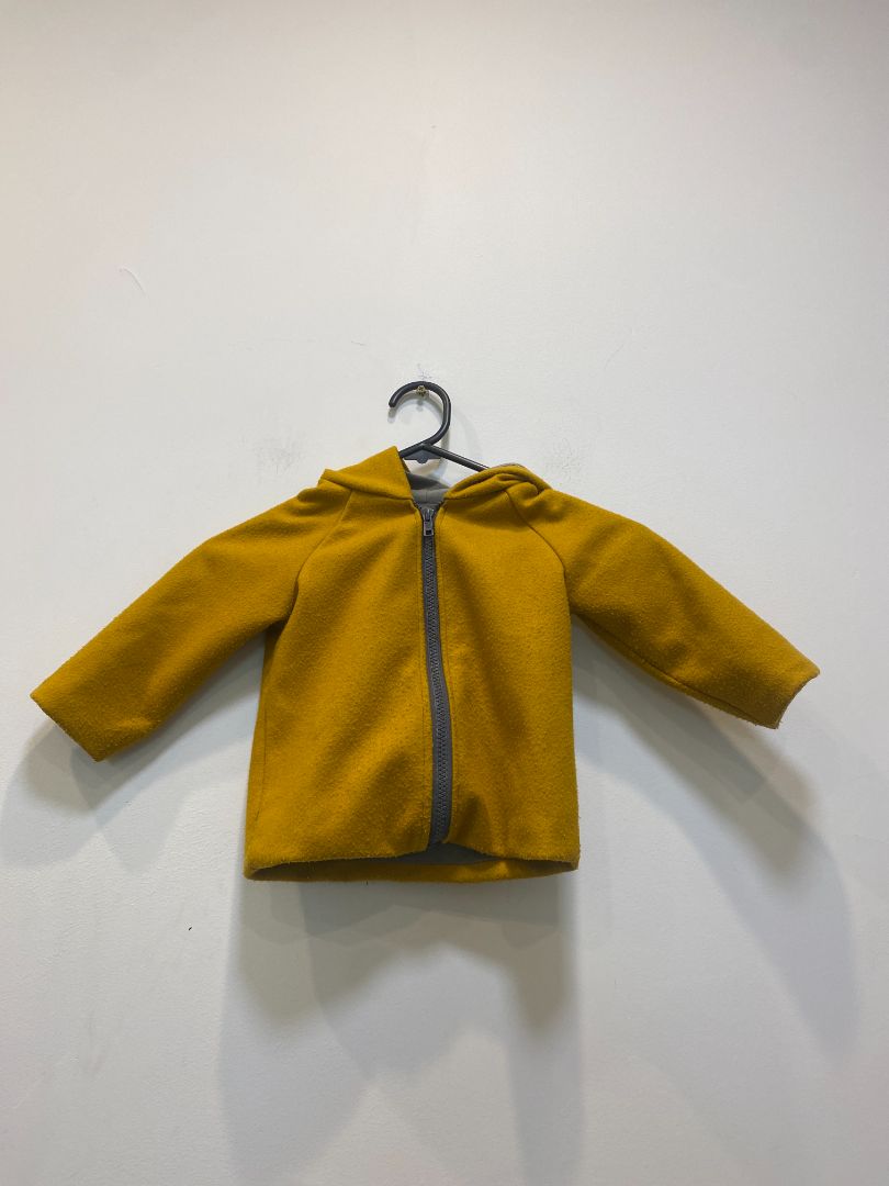 Yellow Baby Fleece Hoodie, Unknown