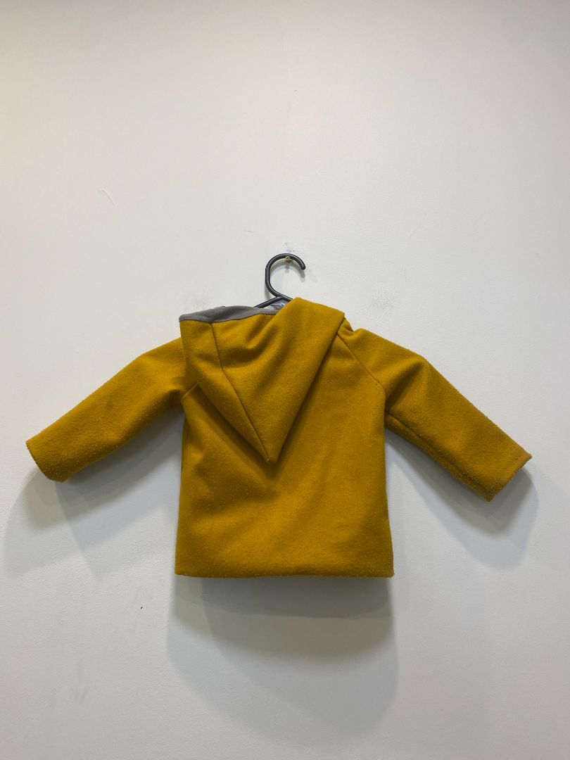 Yellow Baby Fleece Hoodie, Unknown