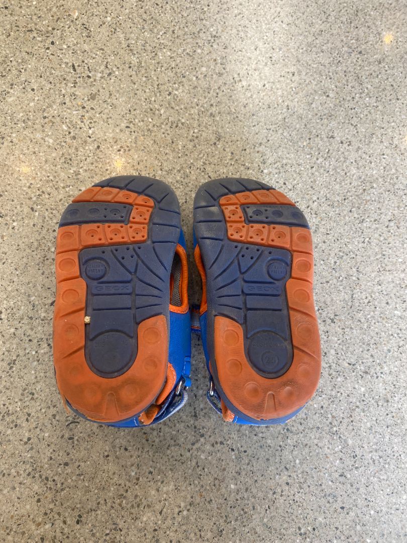 Blue/Orange Geox Kids Sport Sandals, EU 25
