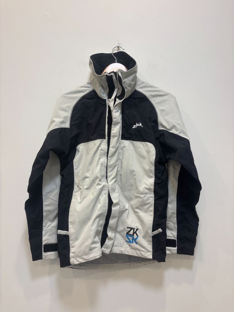 Grey/Black Zhik ZK Sailing Jacket, XS