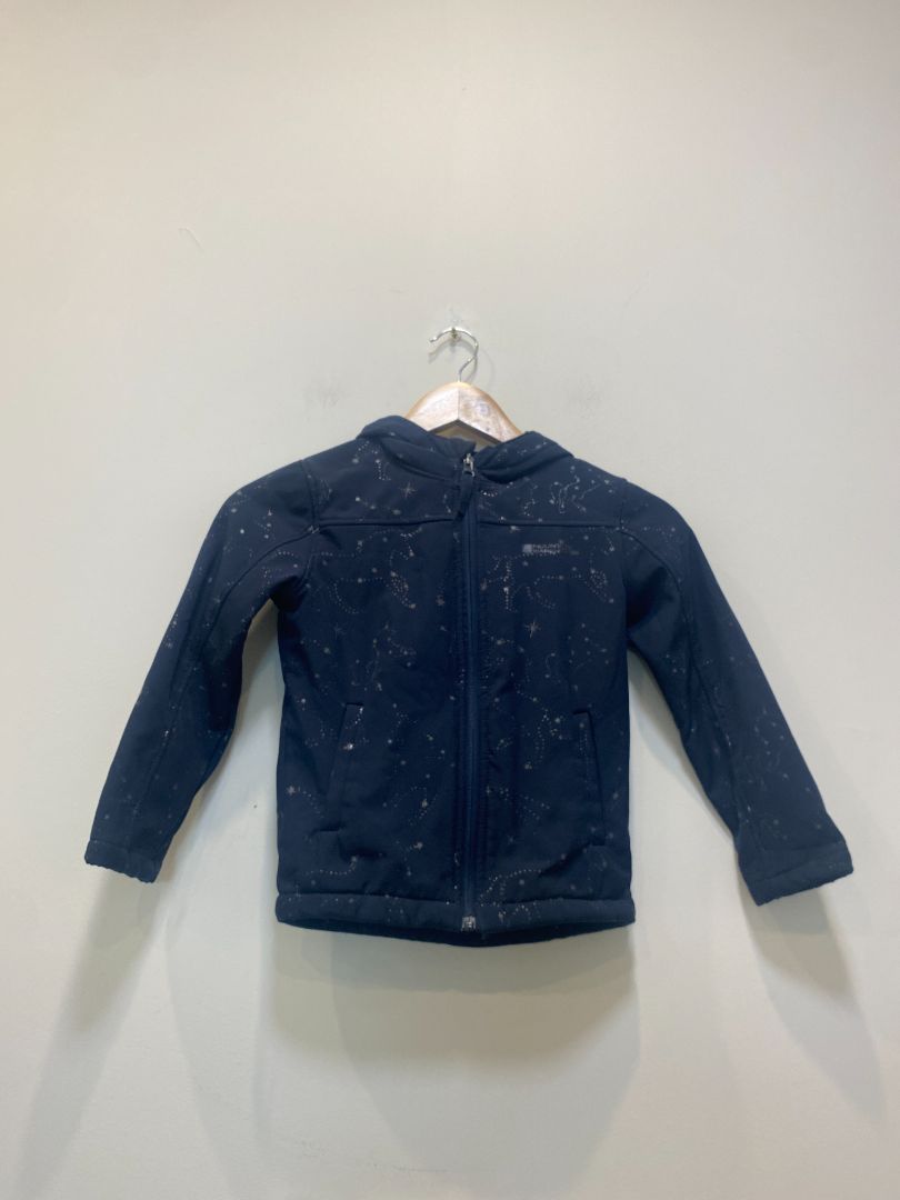 Navy Mountain Warehouse Kids Softshell Jacket, 5-6 Years