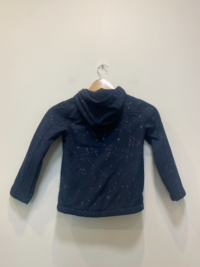Navy Mountain Warehouse Kids Softshell Jacket, 5-6 Years