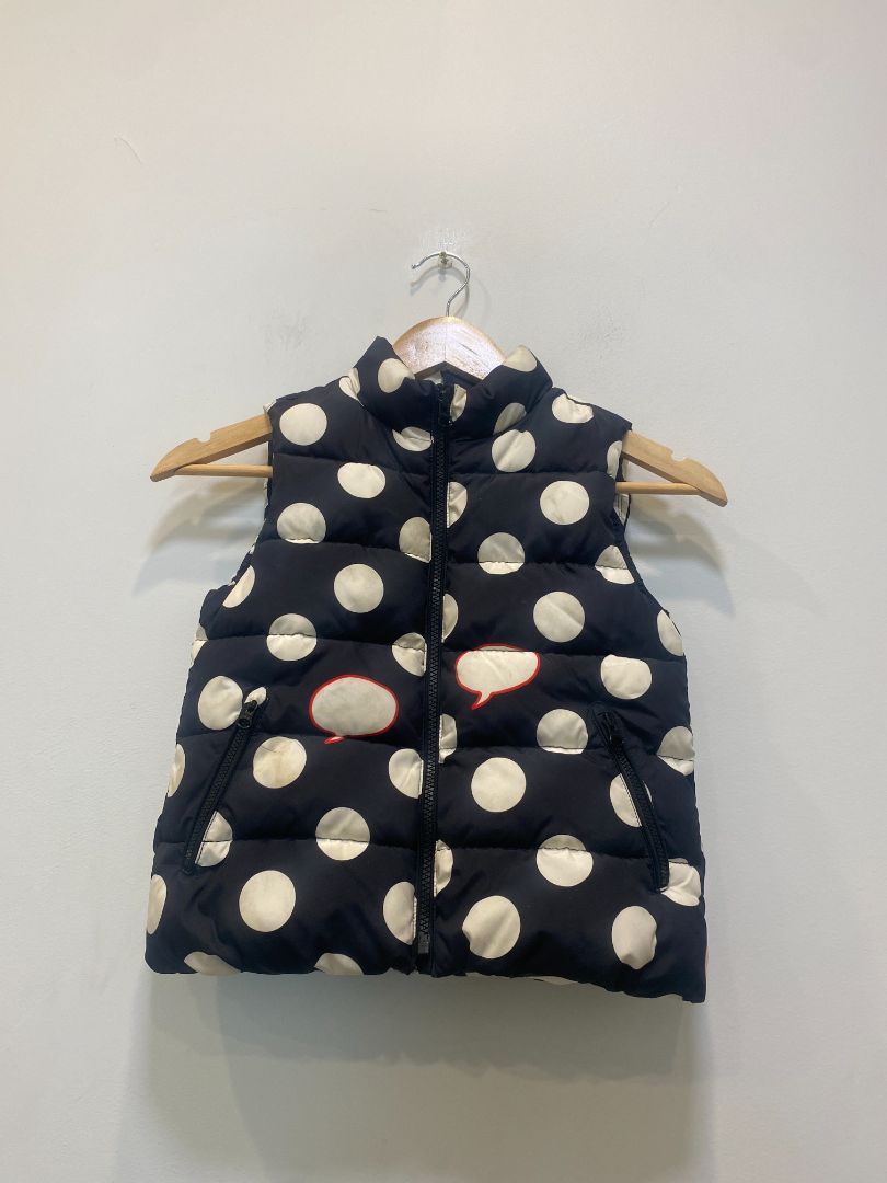 Navy Gap Kids Puffer Vest, S