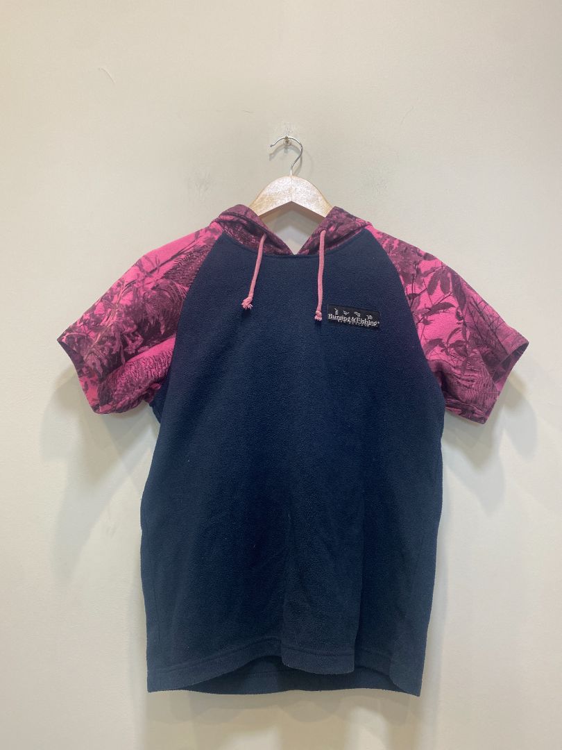 Navy Hunting & Fishing Hooded Fleece, 12