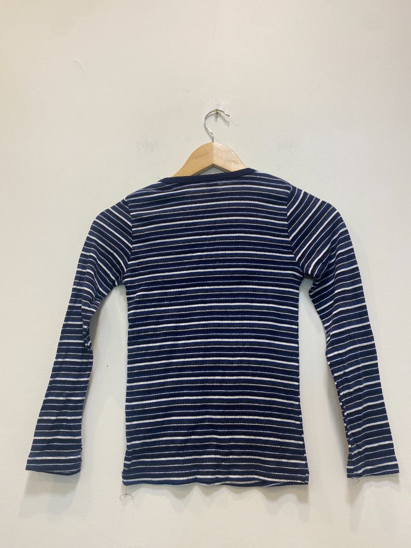 Navy H&H Long Sleeve Top, 12-14