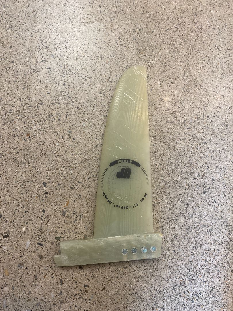 Clear FCS G10 Fin, 29 cm