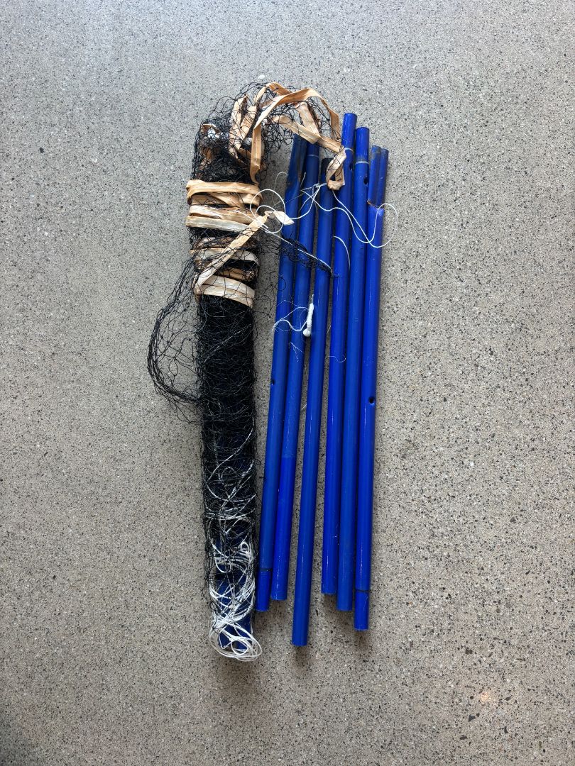 Blue Kathmandu Badminton net set