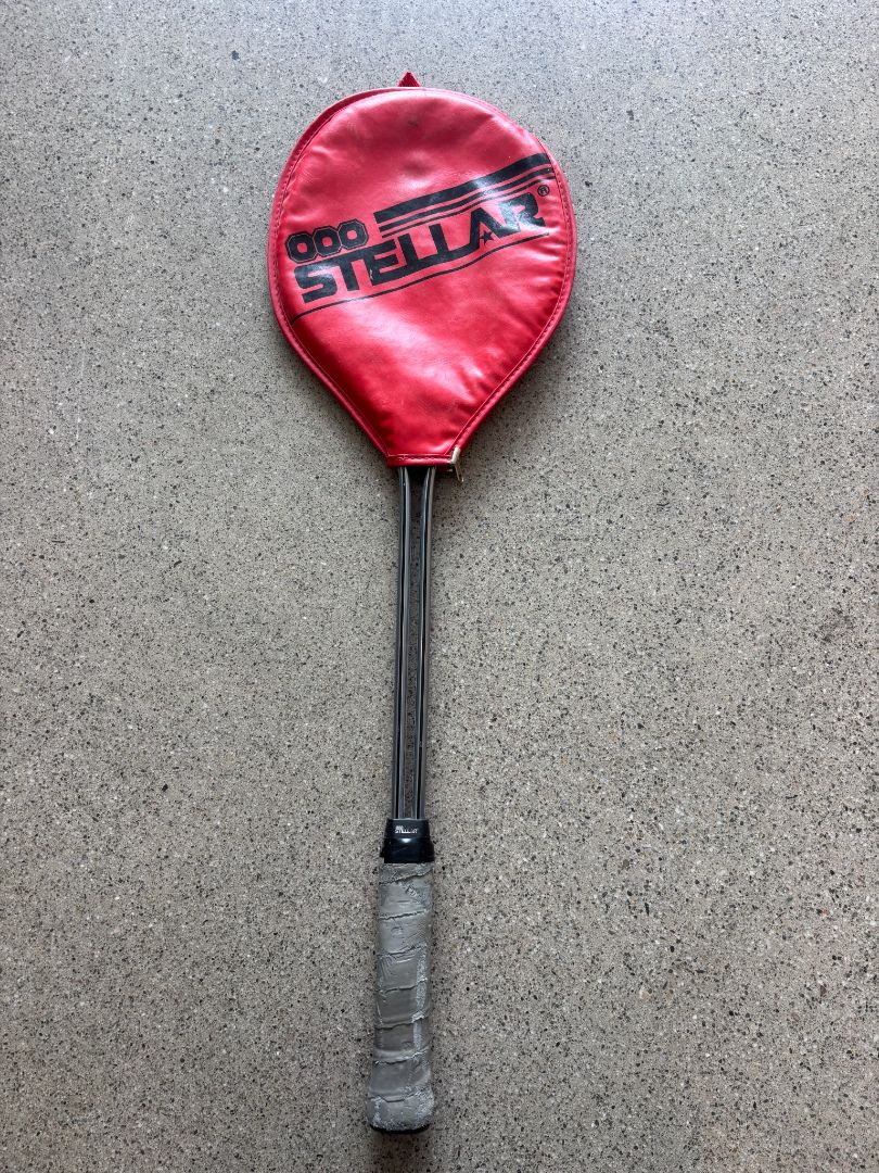 Black Stellar Badminton racket