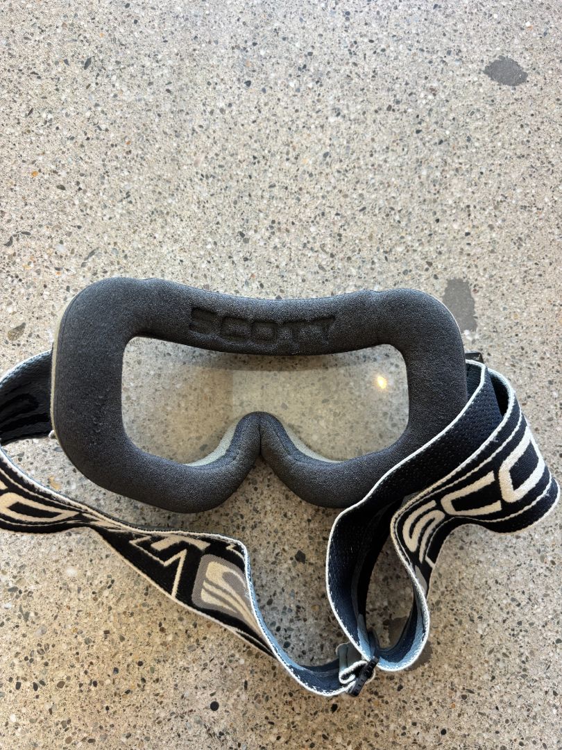 Black Scott Motocross goggles