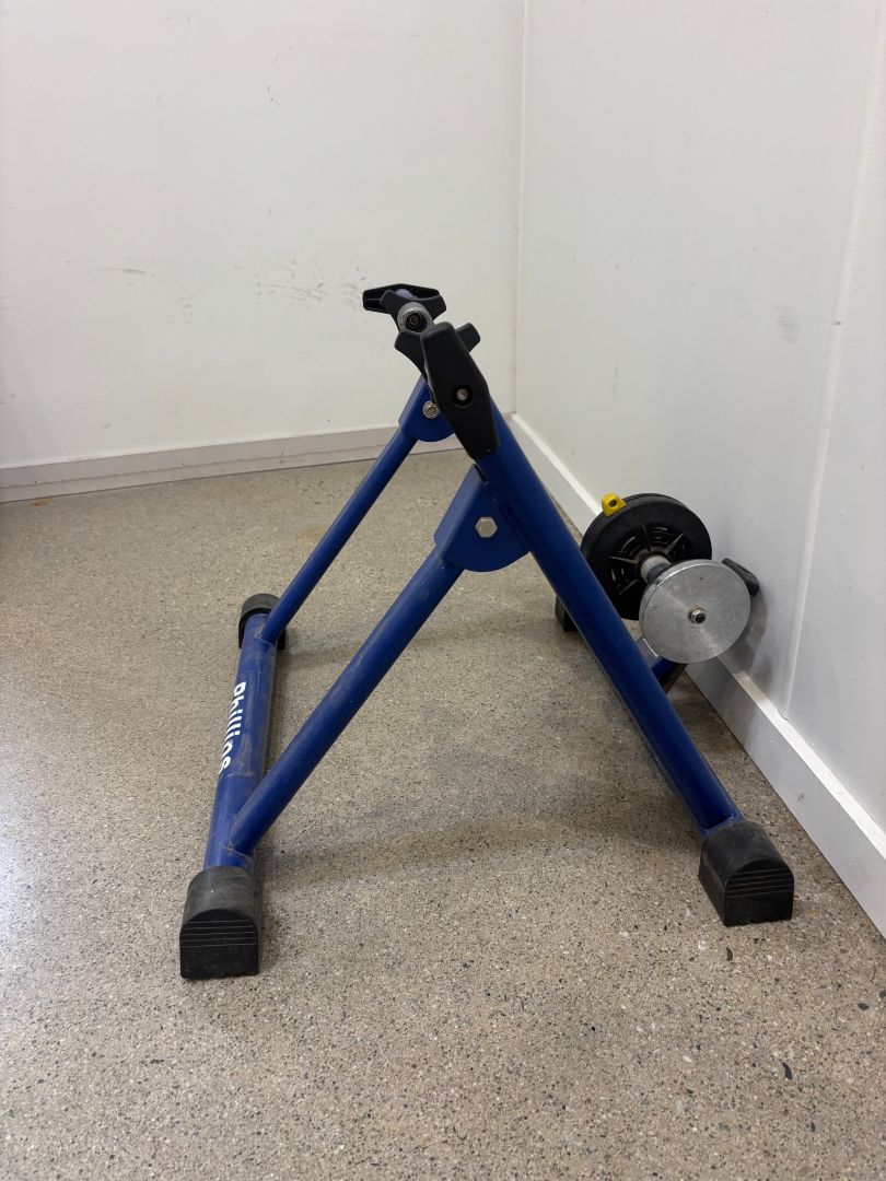 Blue Phillips Bike trainer