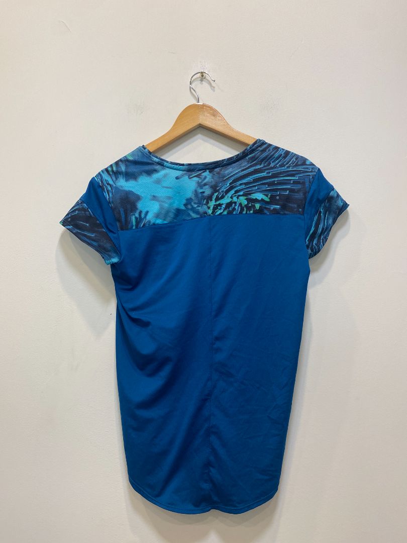 Blue Domyos Training T-Shirt, M