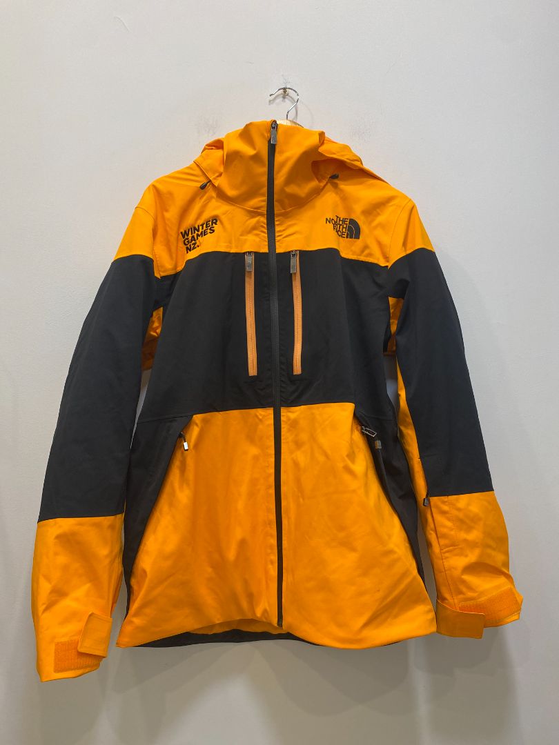 Orange The North Face Ski Jacket, M
