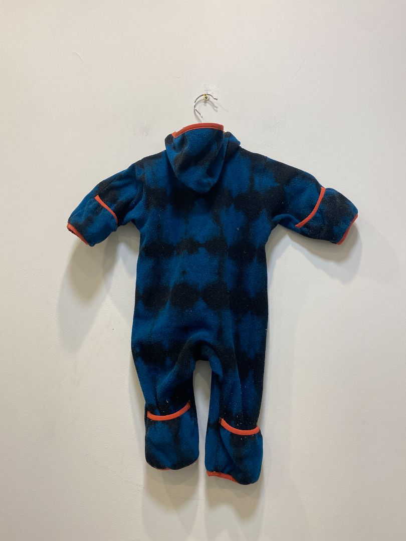 Blue Burton Fleece suit, 3-6 months