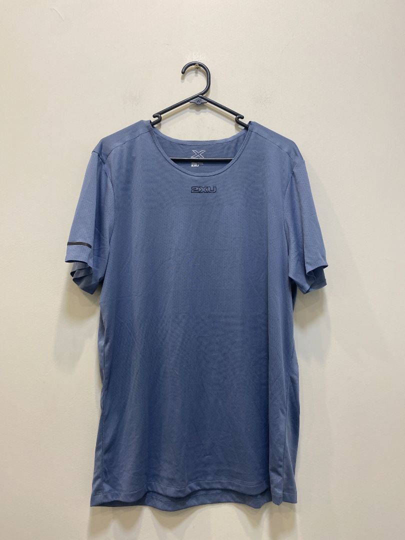 Blue 2XU Training Tee, Men L