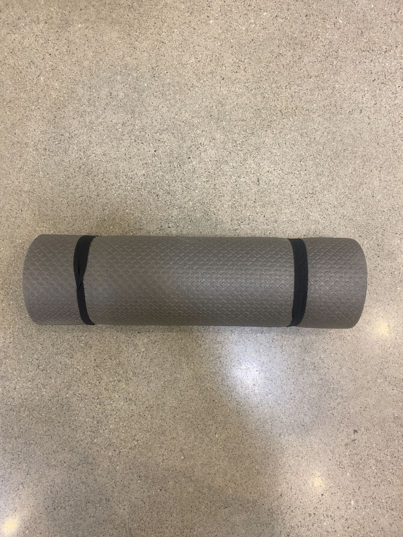 Grey  Yoga mat