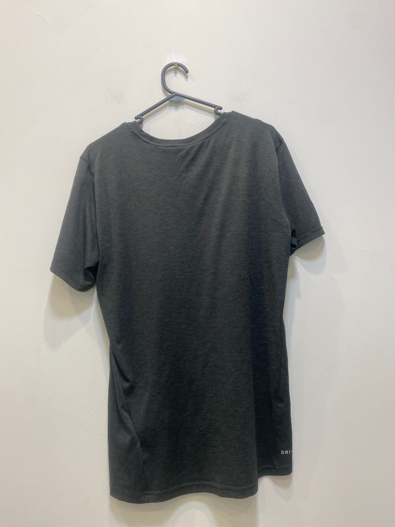 Grey Nike Dri-FIT Tee, M