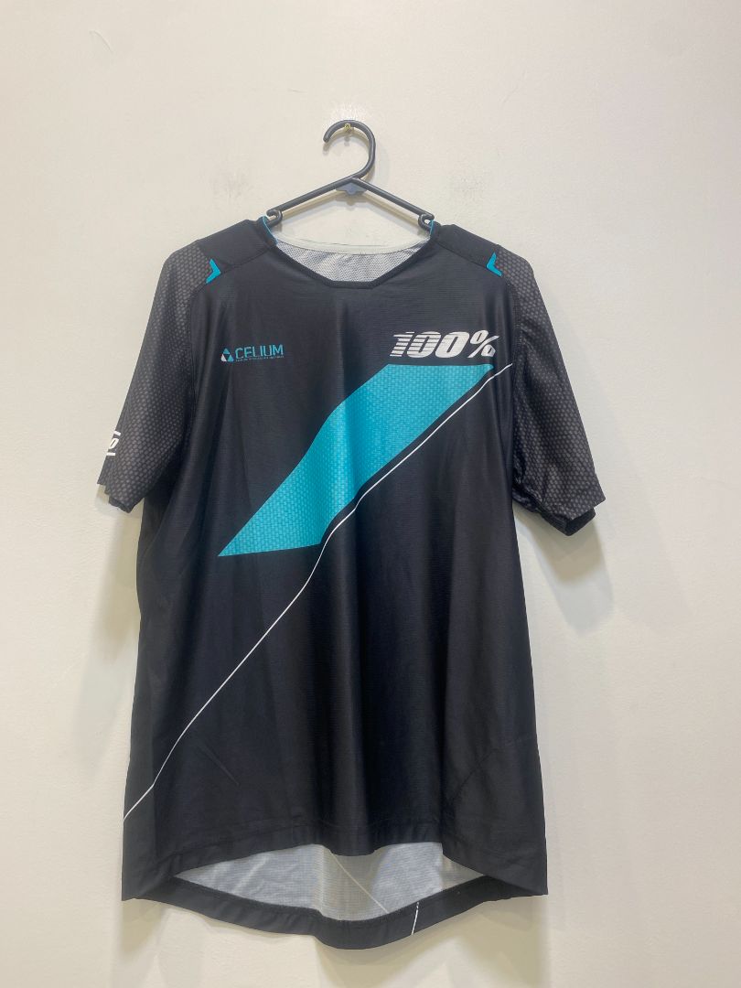 Black 100% Celium Jersey, S