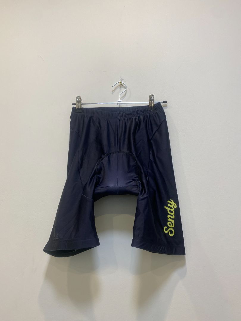 Black Sandy Padded Cycling Shorts, S
