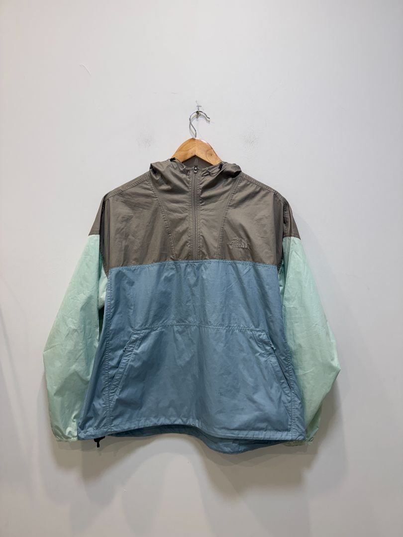 Blue The North Face Windbreaker, Women's L