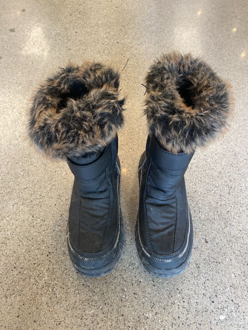 Black XTM Snow Boots, EU 35/36