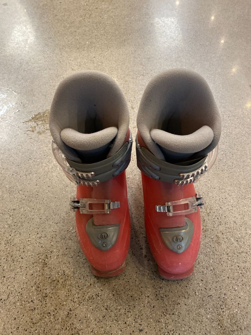Red Technica Ski Boots, 22.0
