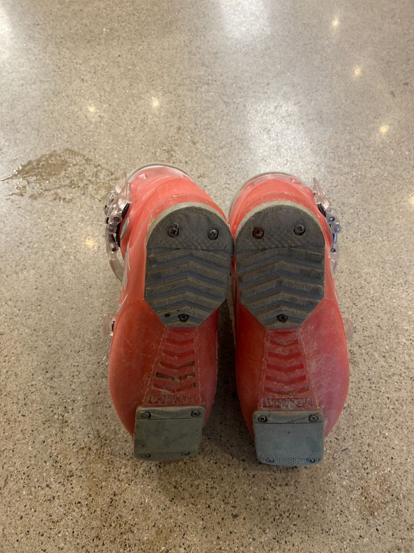 Red Technica Ski Boots, 22.0