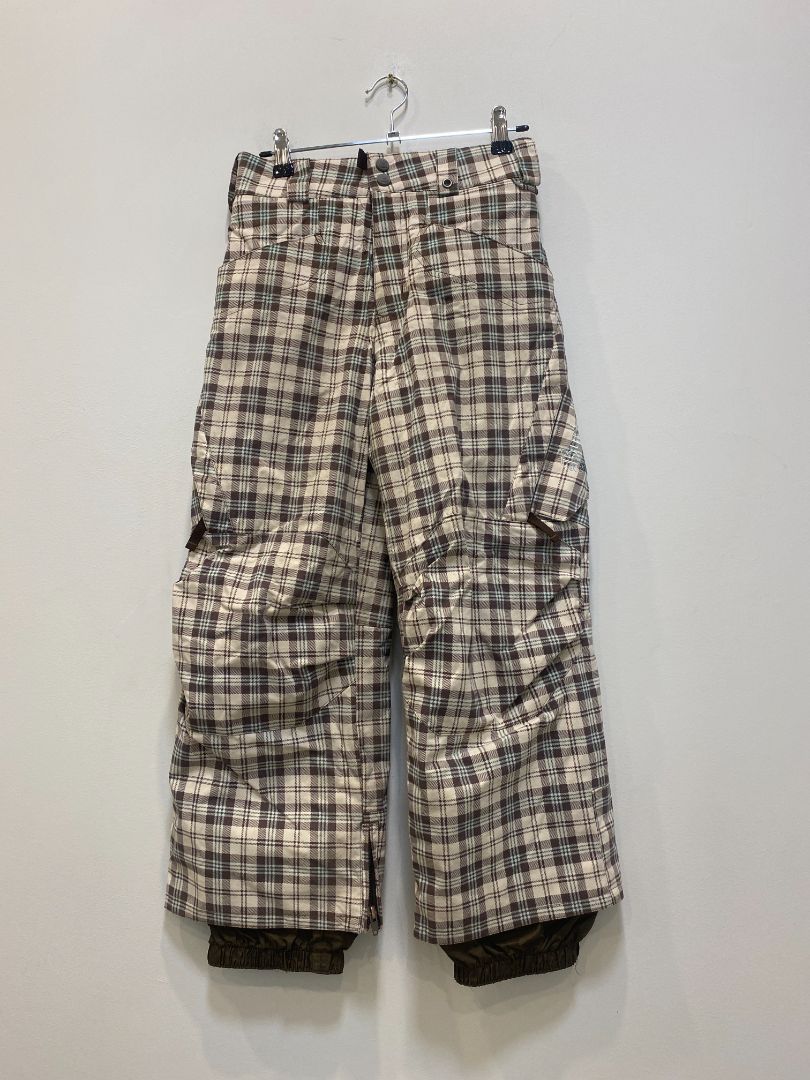 Brown Burton children's snow pants, S