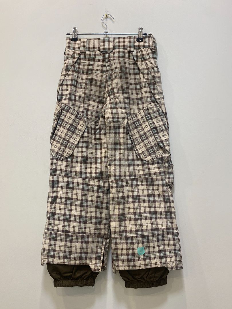 Brown Burton children's snow pants, S