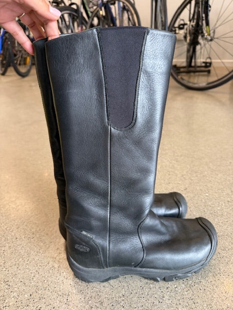 Black KEEN Women’s Leather Boots, EU 38.5 / US 8