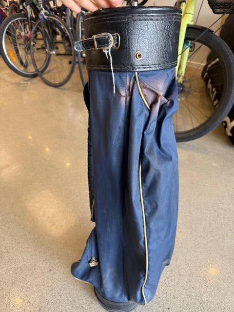 Navy Wilson Vintage Golf Carry Bag, One size