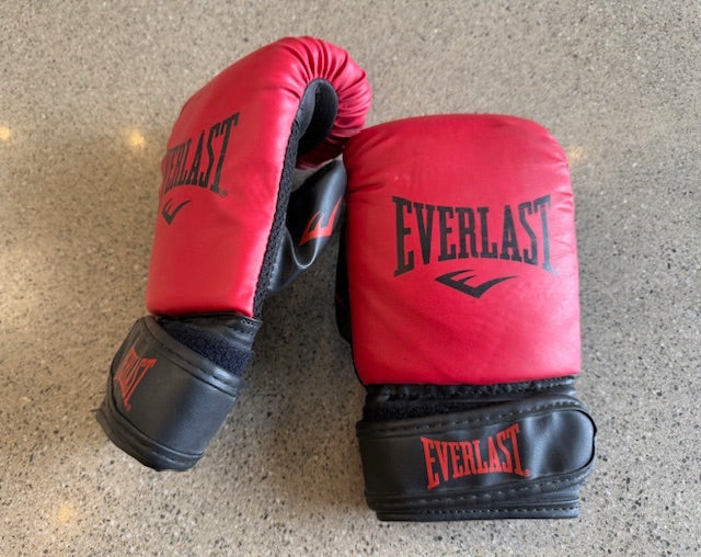 Red/Black Everlast Everlast S/M Boxing Gloves, S/M