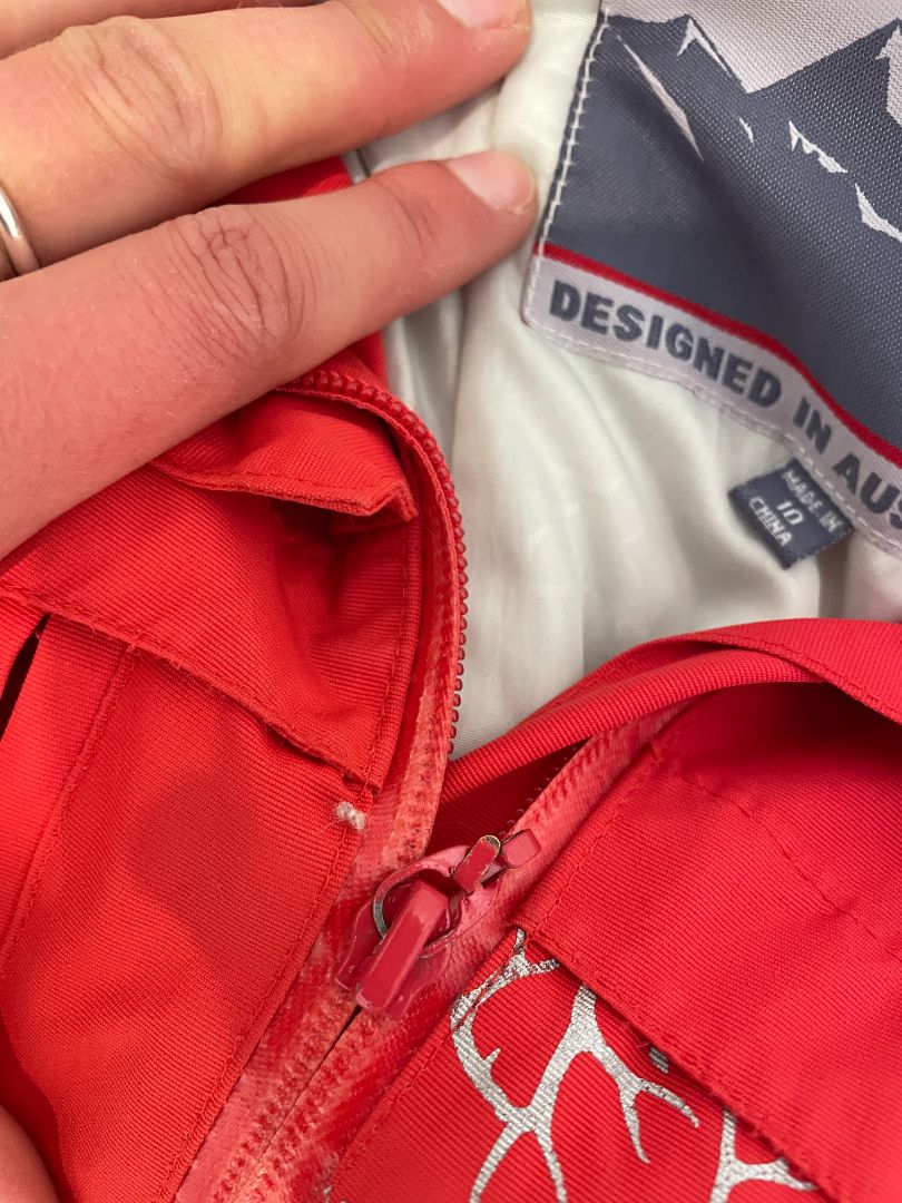 Red Bollé Women's Snow Jacket, 10