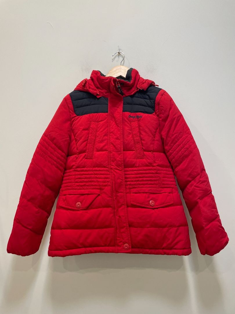 Red Ouray Style Puffer Jacket, S