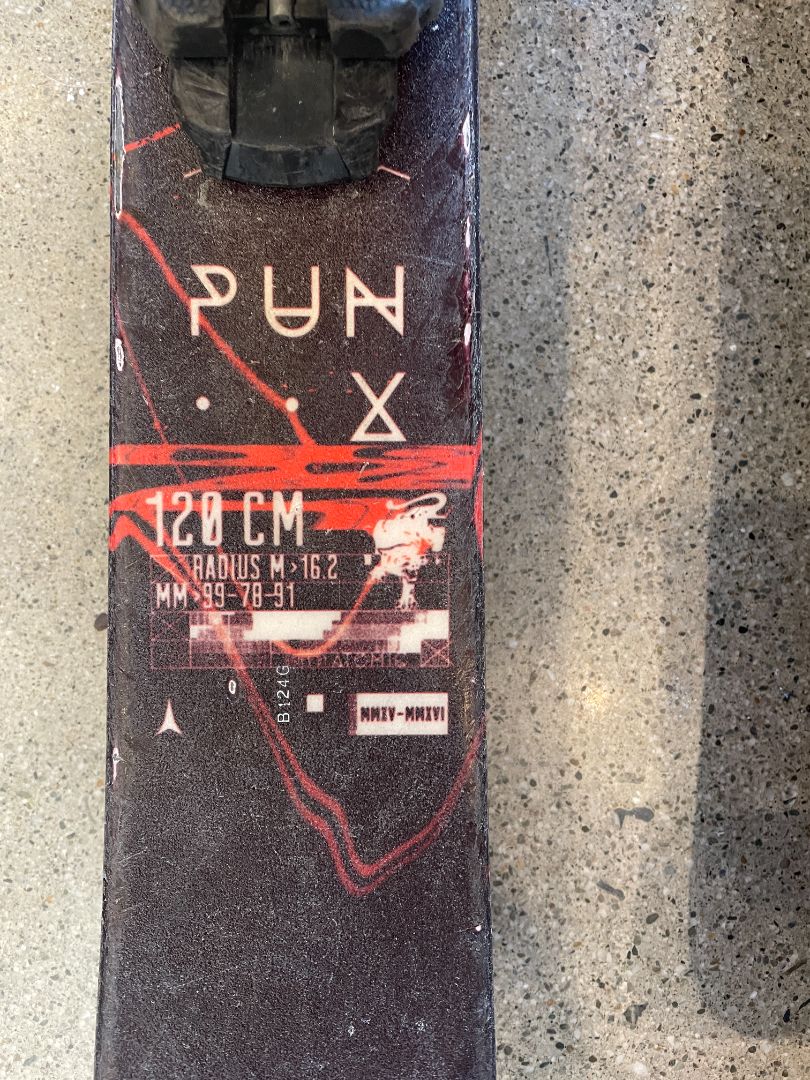 Black Atomic Punx JR, 120 cm