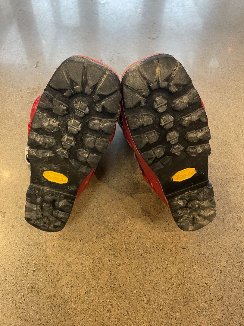 Red Scarpa Denali TT, Mondo 24.5 / BSL 287mm