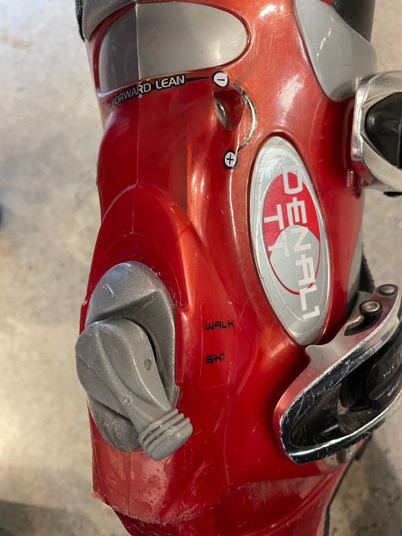 Red Scarpa Denali TT, Mondo 24.5 / BSL 287mm