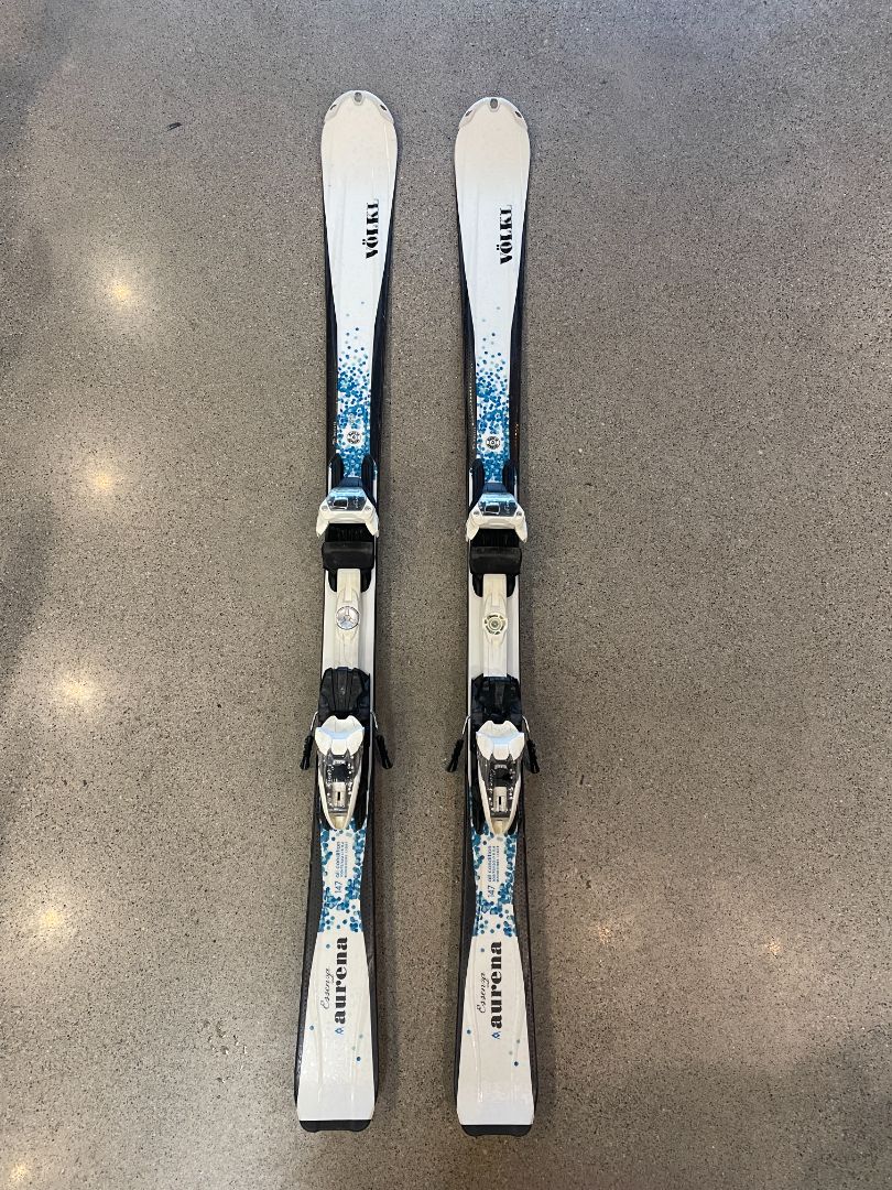 White Völkl Aurena, 147 cm