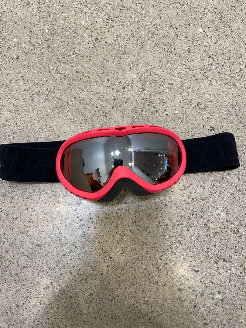 Red  Kids Goggles, Kids