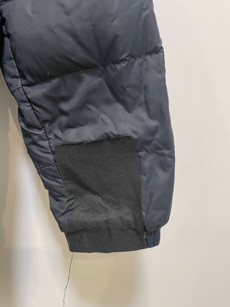 Black Macpac Kids Down Jacket, 12Y