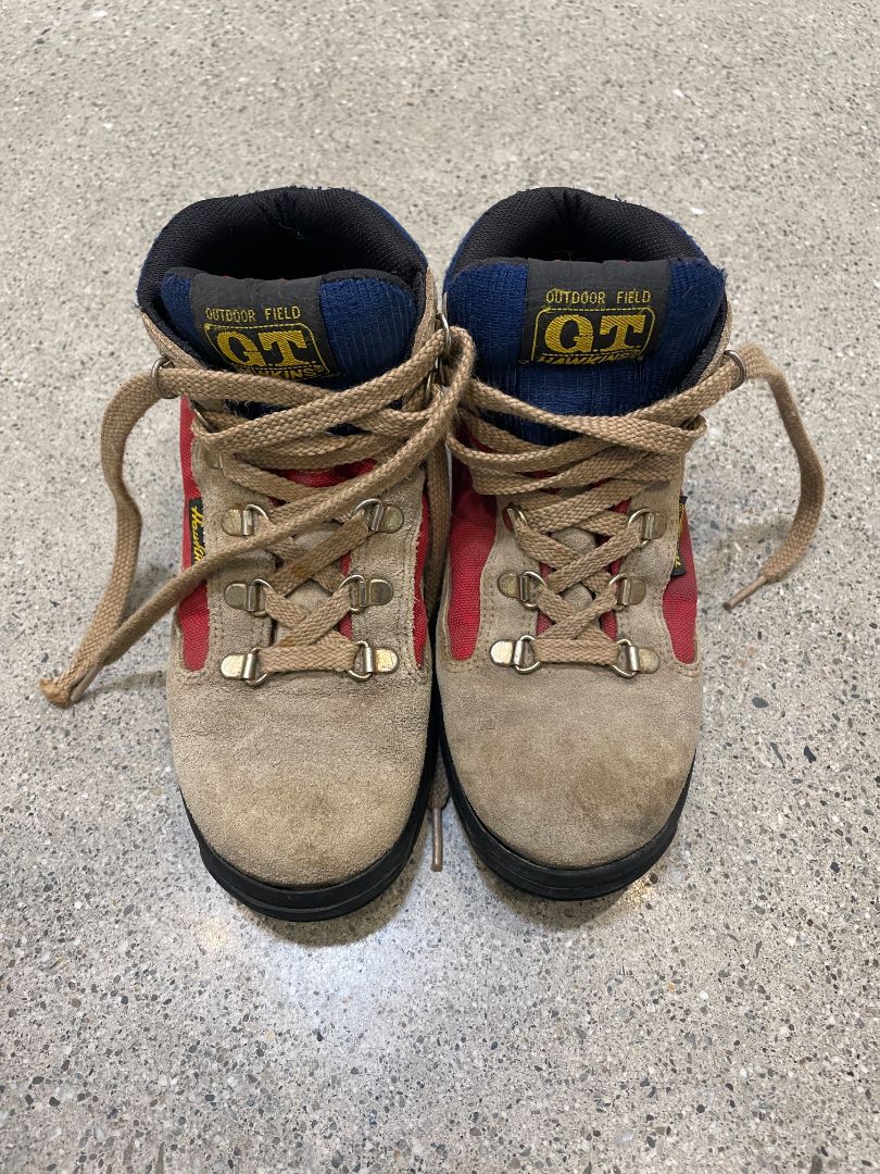 Tan Hawkins Kids hiking boots, 20.0