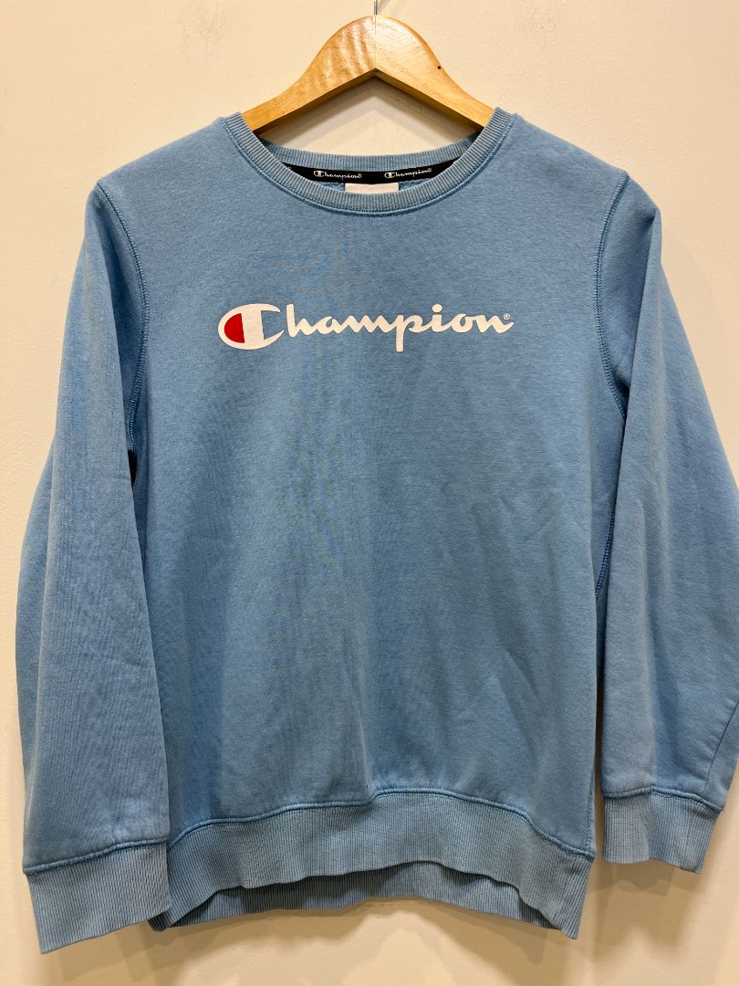 Blue Champion Sweatshirt, Kids 12