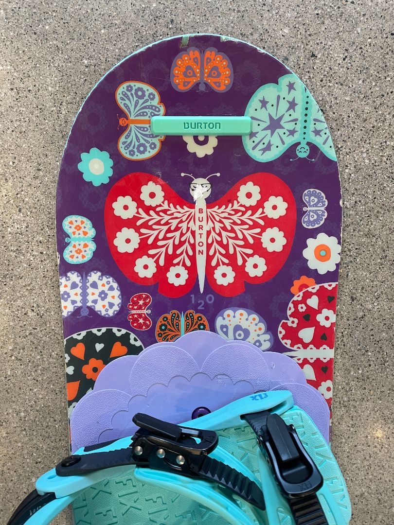 Purple Burton Chopper 120, 120 cm