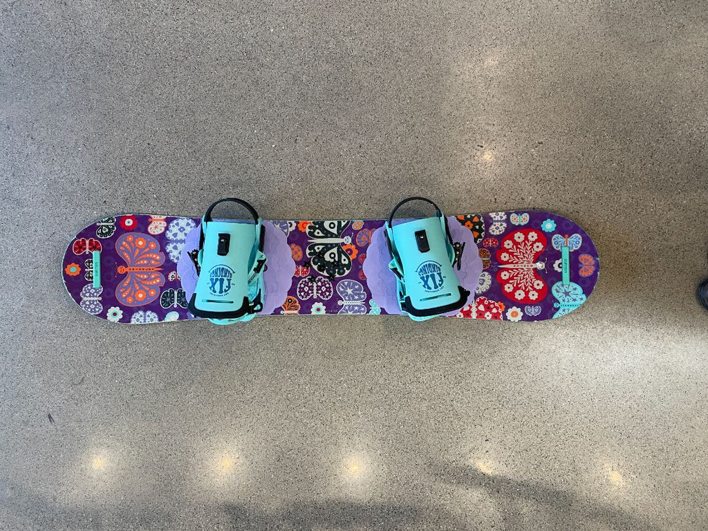 Purple Burton Chopper 120, 120 cm