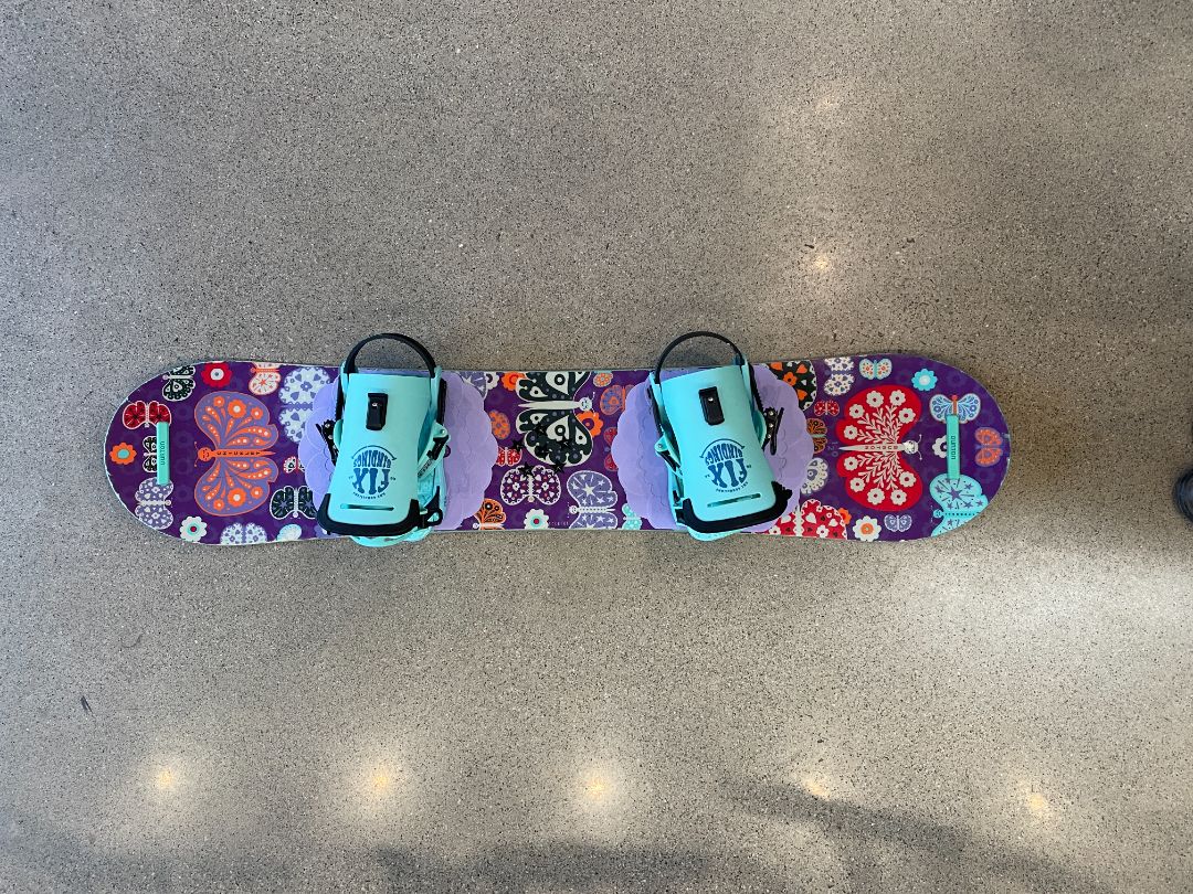 Purple Burton Chopper 120, 120 cm