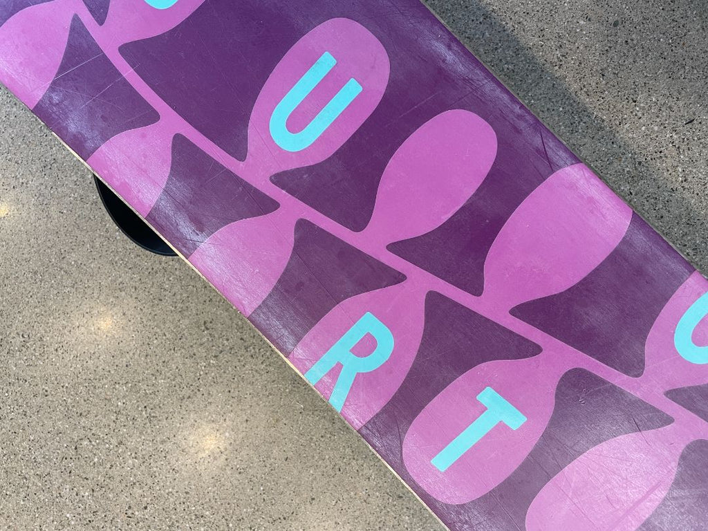 Purple Burton Chopper 120, 120 cm