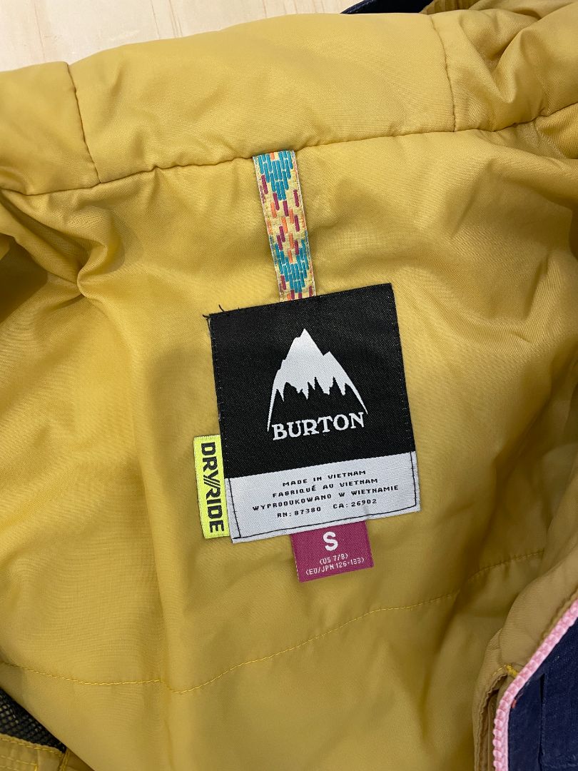 Navy Burton Snow suit, Youth S